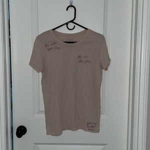 Lucky Brand Embroidered Tee